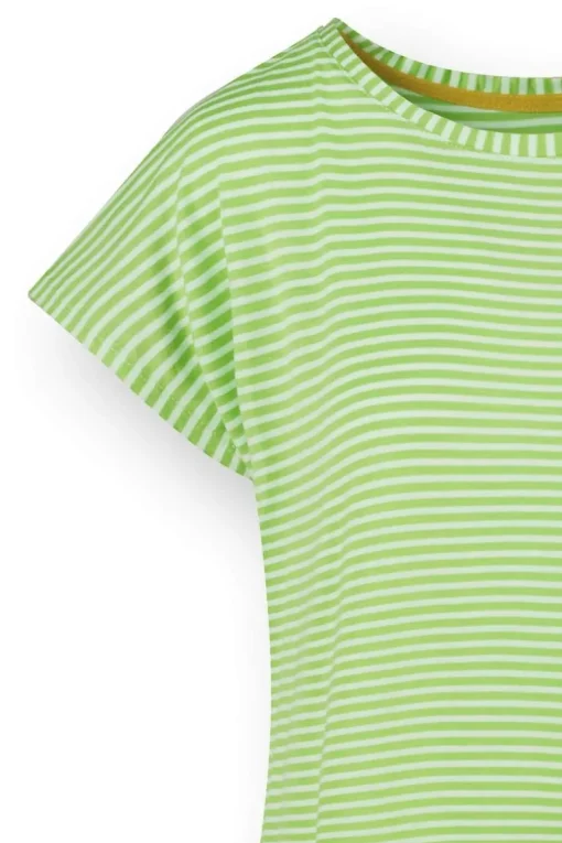 Tatum Top Kurze Ärmeln Little Sumo Stripe Grün