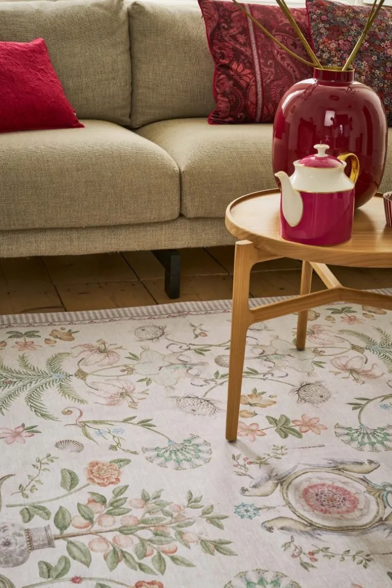 Teppich Festa di Lividonia by Pip Gebrochen Weiß