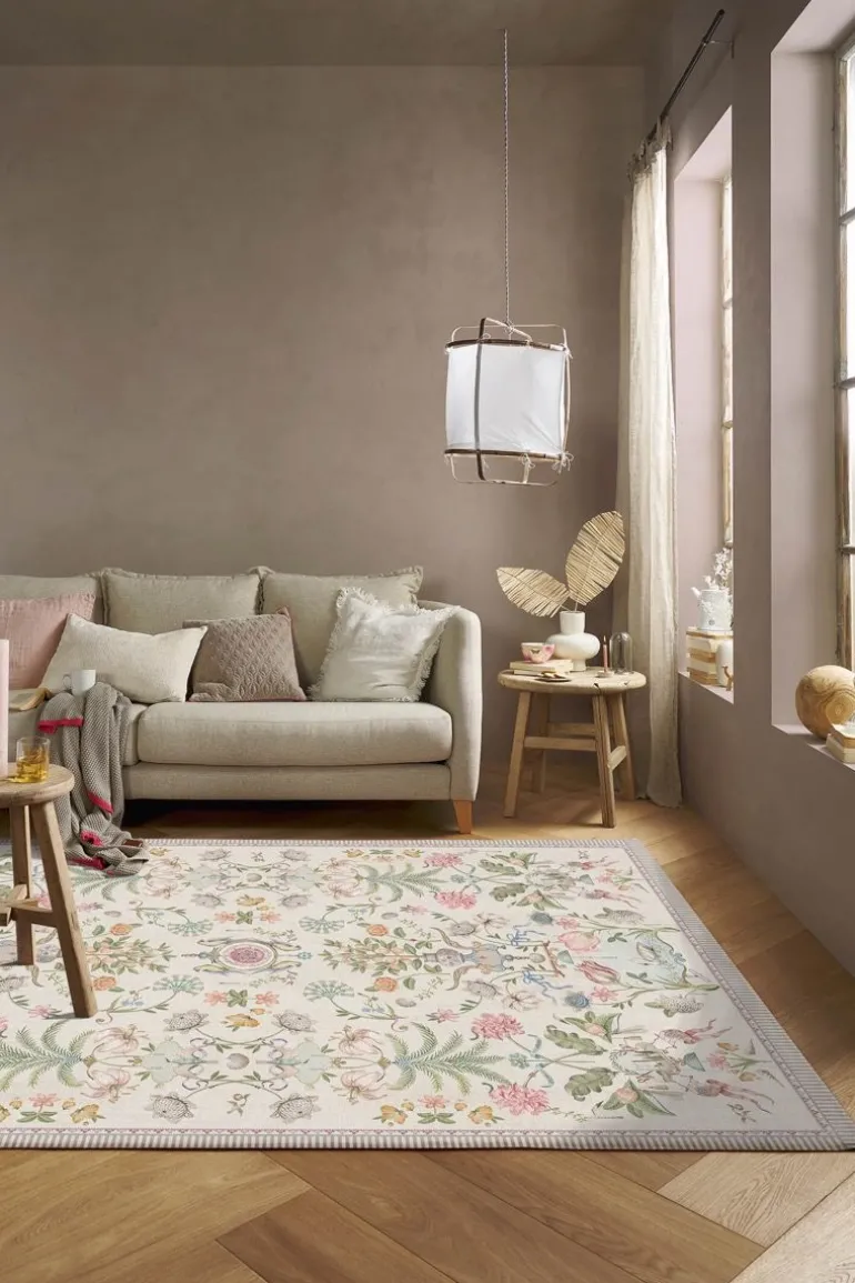 Teppich Festa di Lividonia by Pip Gebrochen Weiß