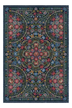 Teppich Il Ricamo by Pip Dunkelblau