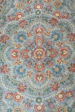 Teppich Il Ricamo by Pip Hellblau