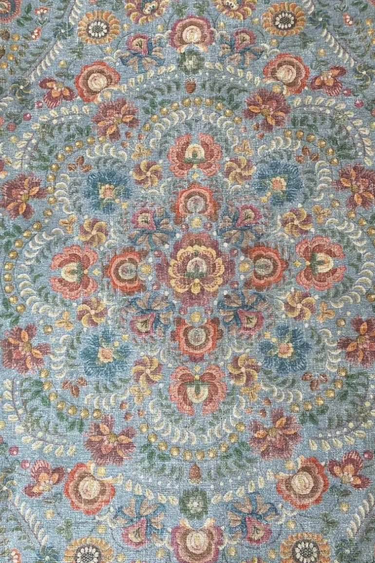 Teppich Il Ricamo by Pip Hellblau