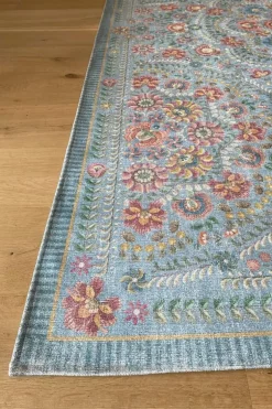 Teppich Il Ricamo by Pip Hellblau