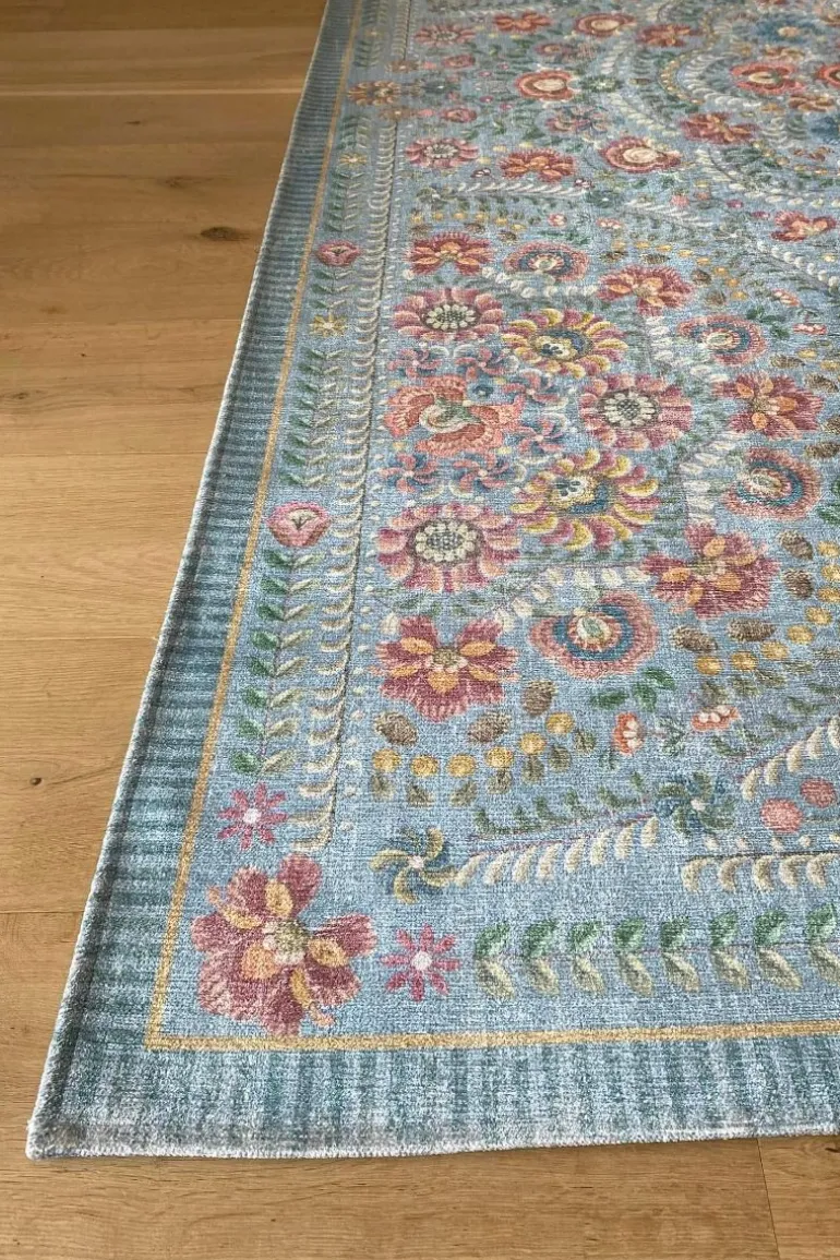 Teppich Il Ricamo by Pip Hellblau