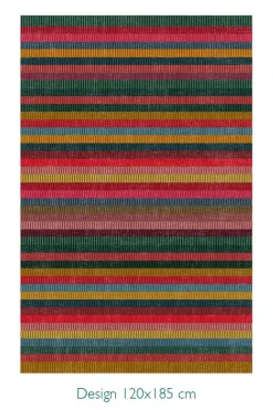 Teppich Jacquard Stripes by Pip Multi