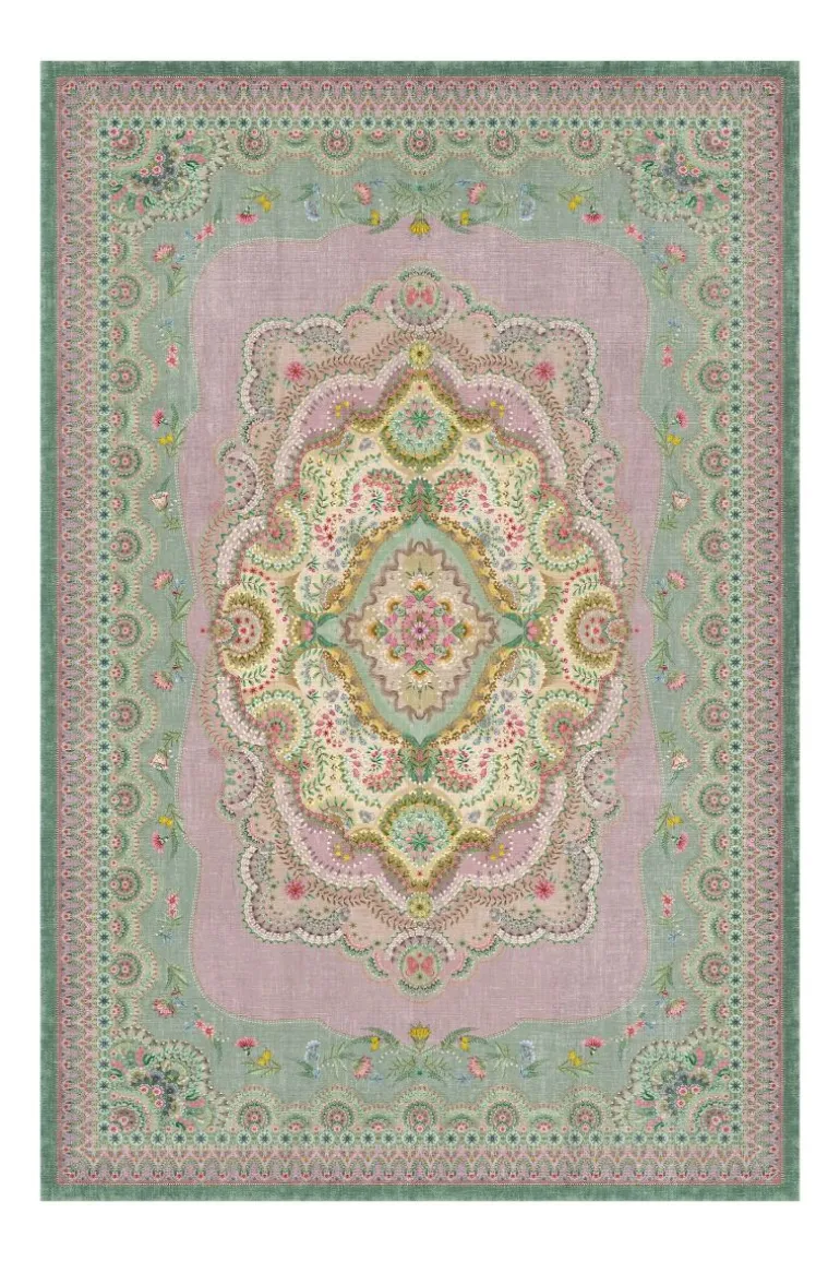 Teppich Majorelle by Pip Lila/Grün