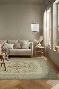 Teppich Majorelle by Pip Pastell Khaki