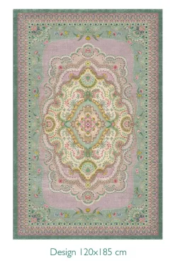 Teppich Majorelle by Pip Lila/Grün