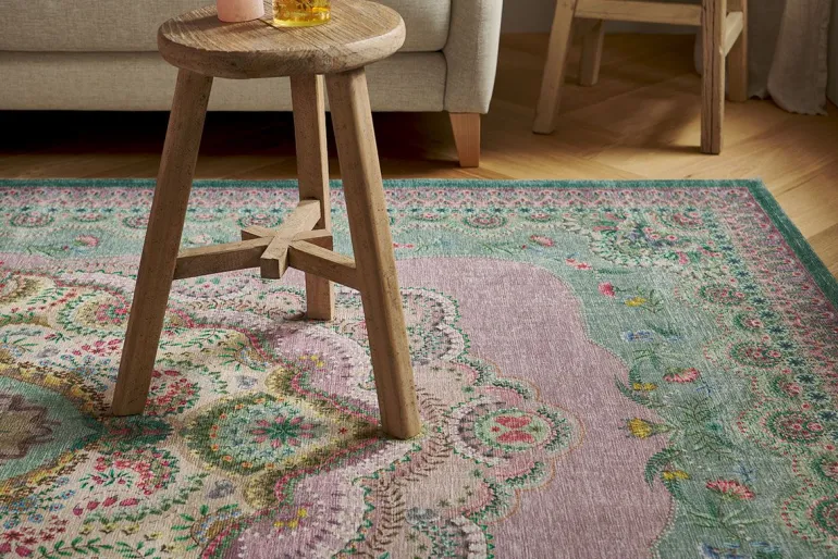 Teppich Majorelle by Pip Lila/Grün