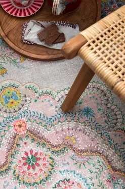 Teppich Majorelle by Pip Pastell Rosa