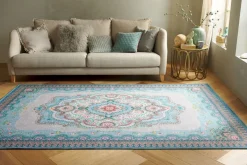 Teppich Majorelle by Pip Pastell Blau