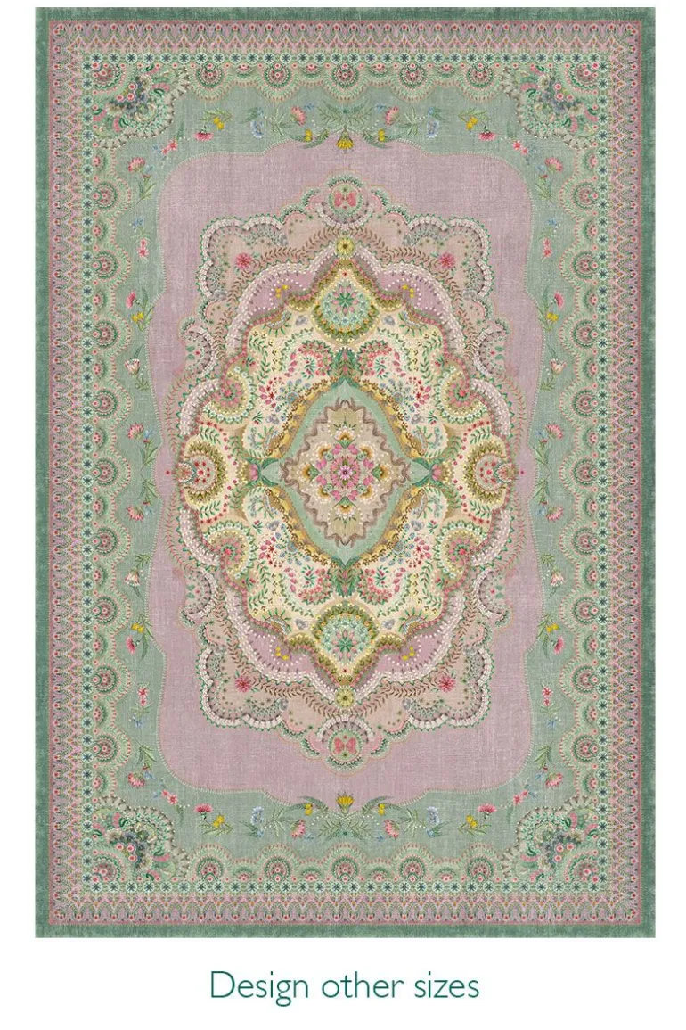 Teppich Majorelle by Pip Lila/Grün