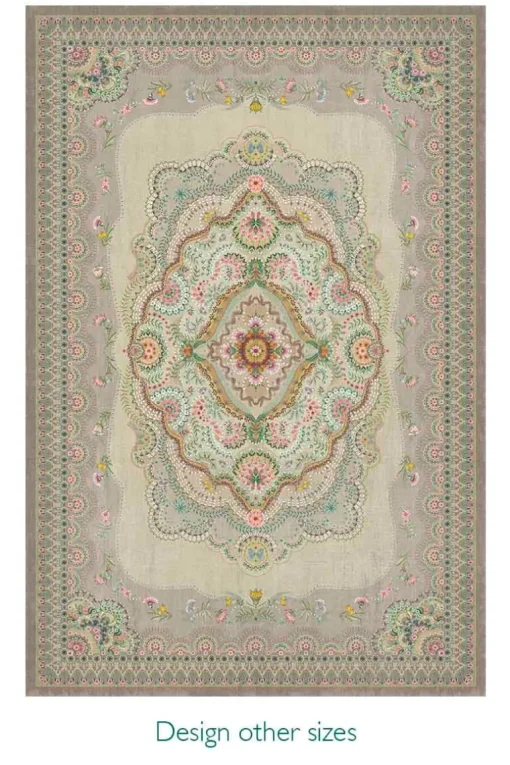 Teppich Majorelle by Pip Pastell Khaki