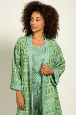 Tilly Top Kurze Ärmeln Mojo Grün