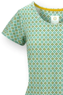 Tilly Top Kurze Ärmeln Mojo Grün