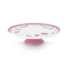 Tortenteller Klein Jolie Punkte Gold Rosa