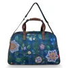 Tovy Reisetaschen Mittelgross Flores Felices Dunkel Blau