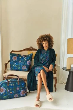 Tovy Reisetaschen Mittelgross Flores Felices Dunkel Blau