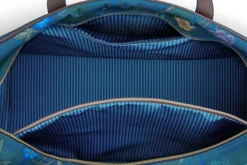 Tovy Reisetaschen Mittelgross Flores Felices Dunkel Blau