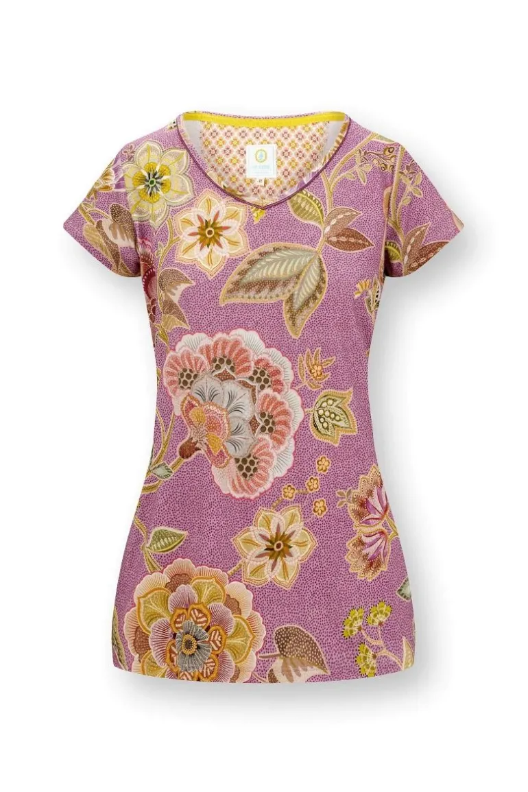 Toy Top Kurze Ärmeln Matata Lila