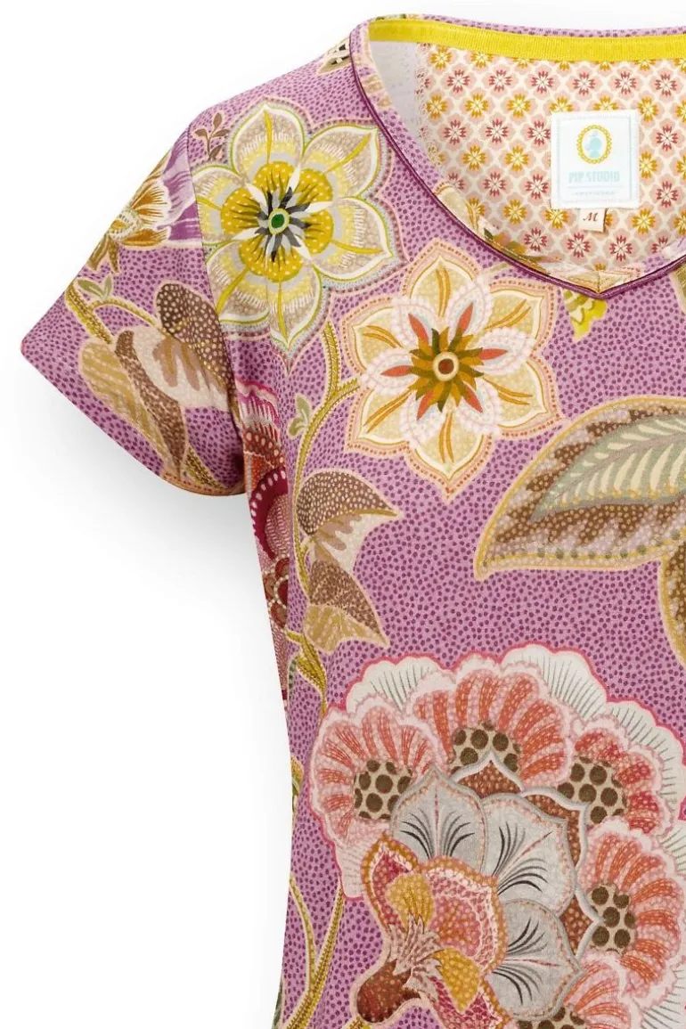 Toy Top Kurze Ärmeln Matata Lila