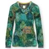 Trice Top Lange Ärmeln Jardin de Noche Blau