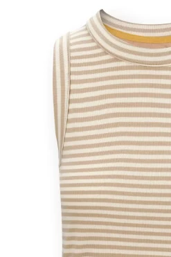 Trinity Ärmellos Top Little Sumo Stripe Sand
