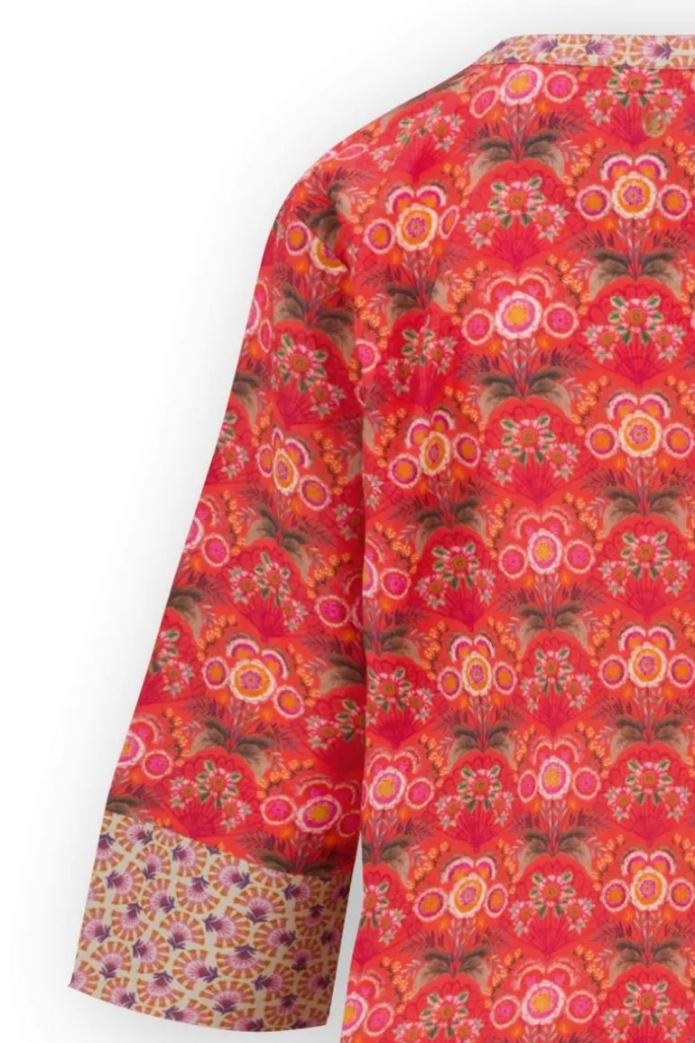 Tunic Fiesta de Flamencos Rot