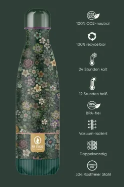 Tutti i Fiori Thermosflasche Grün 500ml