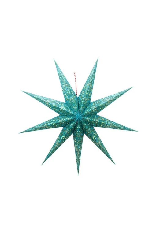 Weihnachtsstern Papier Grün 110cm