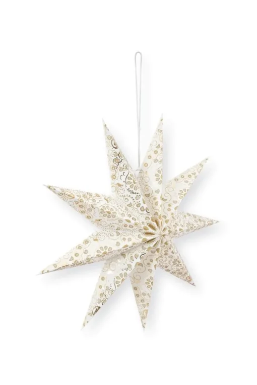 Weihnachtsstern Weiß 60cm