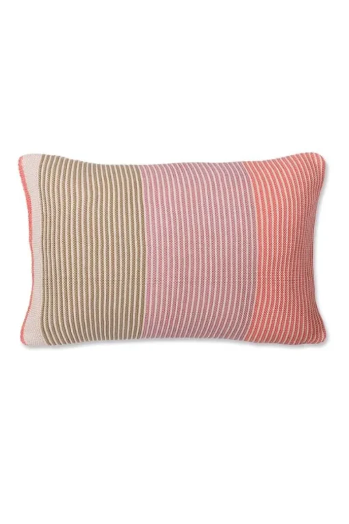 Zierkissen Blockstripe Pastell