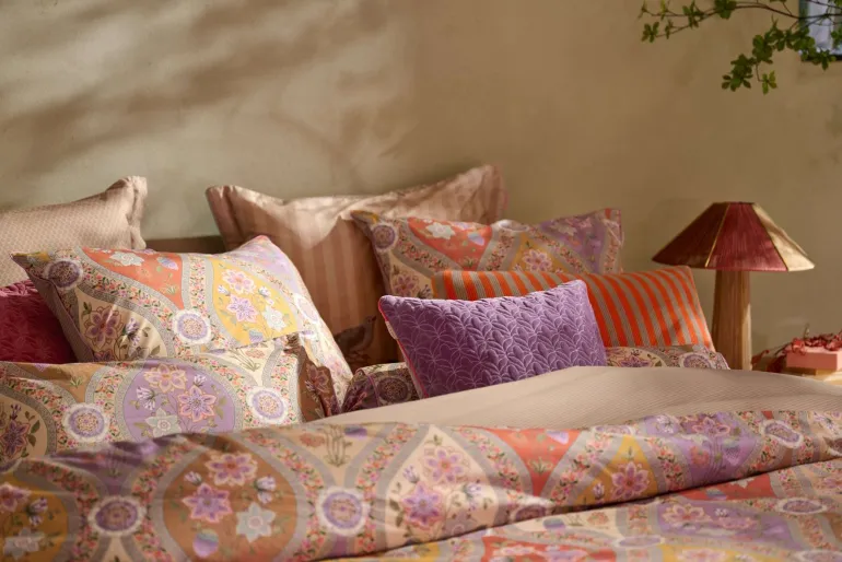 Zierkissen Bonsoir Stripe Orange