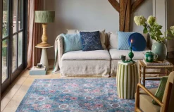 Zierkissen Quilty Dreams Blau Grün